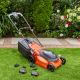 Alternative view of Home Garden Lawn Mower | Domestic Lawn Mower for UK Gardens – Flymo EasiStore 340R 36V Push Cordless Lawn Mower with Rear Roller