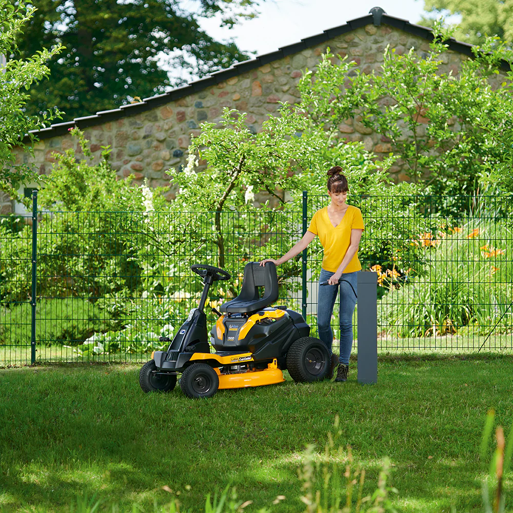 Premium Ride On Lawn Mower for Small Gardens | Compact Riding Lawn Tractor Alternative – Ultimate Cub Cadet LR2 ES76 30” Lawn Mower - Image 2