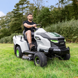 Alternative view of Ride On Brush Cutter UK Alternative | ALKO Hurricane Performance – EGO Power+ T6 TR3801E-B 98cm 56V Lawn Tractor