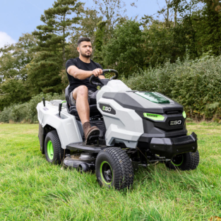 Alternative view of Ride On Brush Cutter UK Alternative | ALKO Hurricane Performance – EGO Power+ T6 TR3801E-B 98cm 56V Lawn Tractor