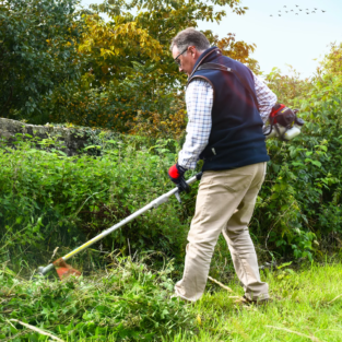 Alternative view of Best Petrol Brush Cutter Cobra BC330CU for Powerful Cutting