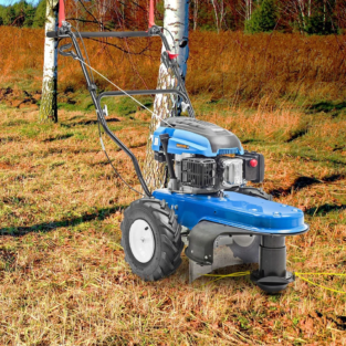 Alternative view of Best Self Propelled Wheeled Trimmer Mower – Hyundai HYFT60SP Heavy Duty Model