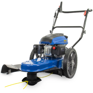 Alternative view of Best Heavy Duty Push Wheeled Trimmer Mower – Hyundai HYFT60P Powerful Cutting Performance