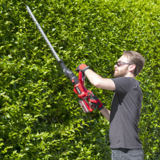 Alternative view of Cobra HT50LRH24V 2-in-1 Short/Long Reach 24V Cordless Hedge Trimmer (with 2Ah Battery & Charger)
